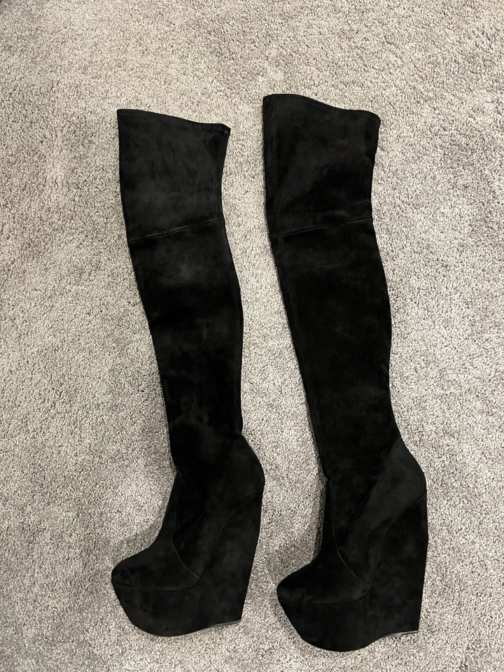 Auténticas botas casadei negras 37 Foto 2 de 4