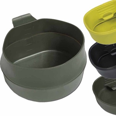 Faltbecher Fold A Cup 200 oder 600 ml von WILDO grün schwarz lime Camping Tasse