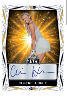 2023 Leaf Metal LEAF Golf Model INFLUENCER CLAIRE HOGLE AUTO SP PRESALE