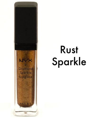 NYX Diamond Sparkle Lipgloss - 5 ml New Colour: Rust Sparkle - Afbeelding 1 van 1
