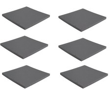 6 pk Foam 20" X 20" - 20mm thick High-Density / Peel and Stick Back