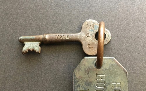 Vintage Hotel Ruhl Nice France Hotel Key - Matching Key and Key Fob Room 309 - Picture 6 of 12