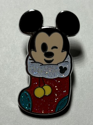 Mickey Christmas Stocking Hidden Mickey Shanghai Disneyland Disney Pin