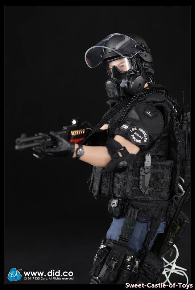 1/6 DID LAPD SWAT ミリタリーフィギュア DID LAPD SWAT 2.0 Point Man Denver 1/6 Scale Police Soldier
