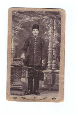 Original CDV --evt. Russland??--  Soldat Kokarde Serbien?