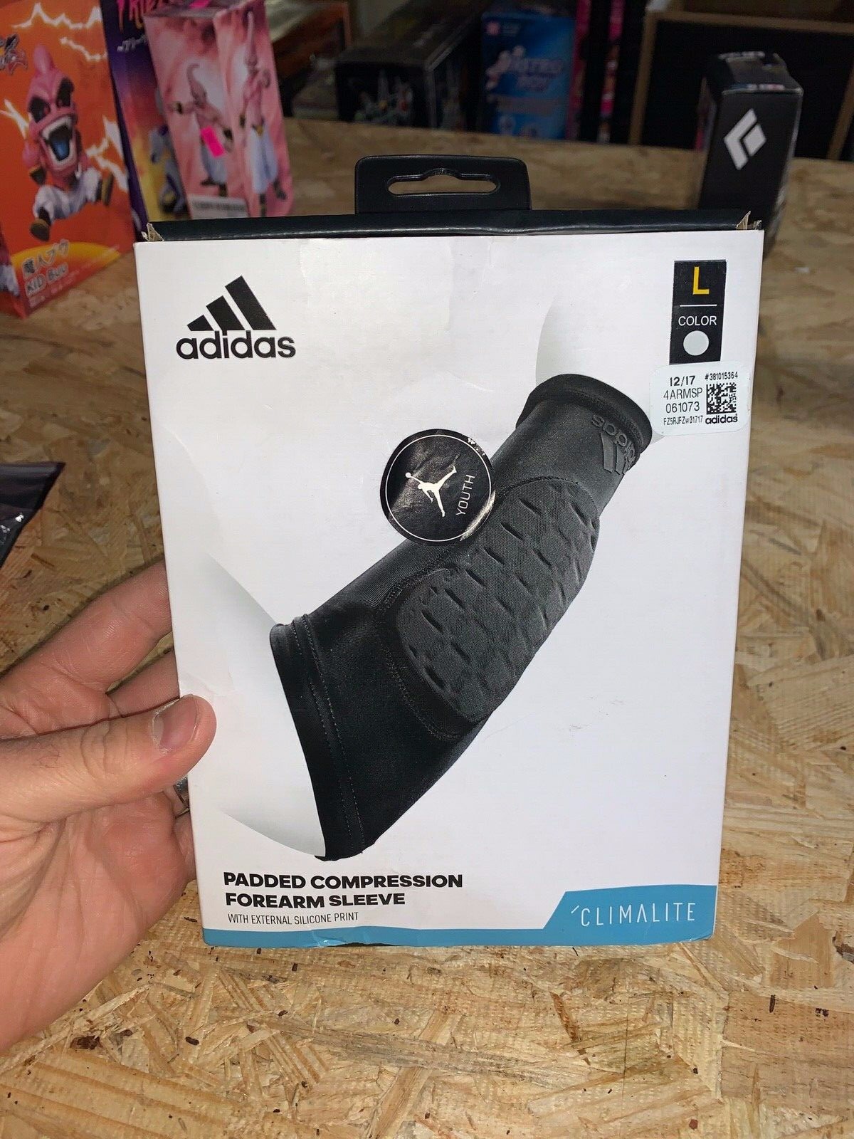 adidas padded compression tricep forearm sleeve