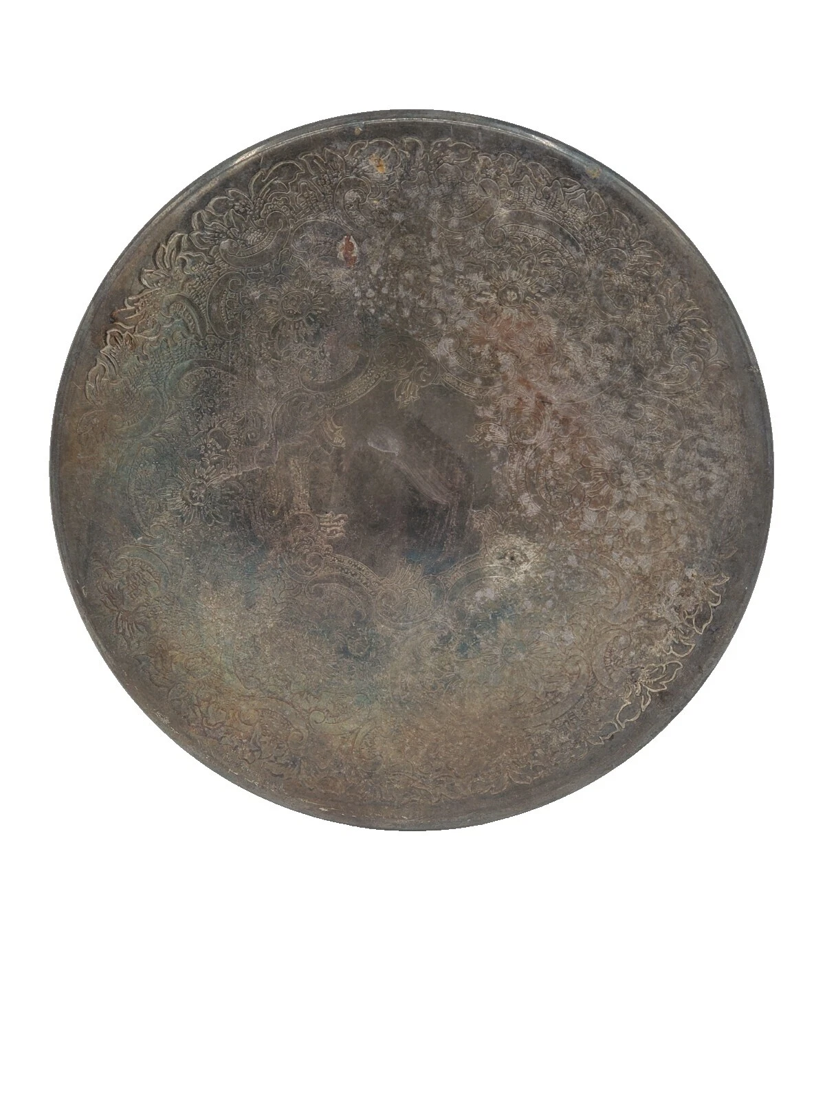 Nos Sheffield com Miçangas Prateado antiguidades