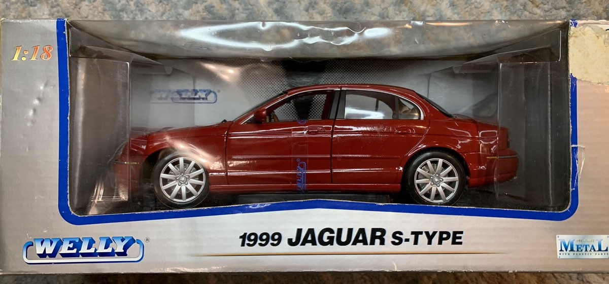 Welly 1/18 1999 Jaguar S-Type British Racing Red/ NEW | eBay