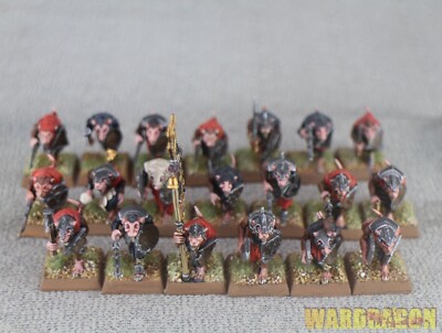 Warhammer AOS WDS painted Skaven Clanrats z41 | eBay