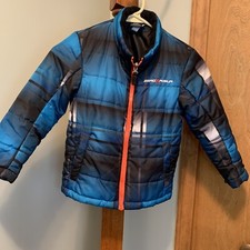 Zero X Posur Child Winter Jacket Size S-6/7 Blue/Black