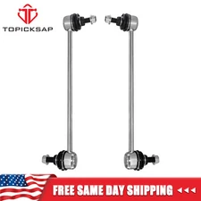 2Pcs Front Sway Bar Links Kit for Chrysler Daewoo Jeep Mazda Mitsubishi Dodge