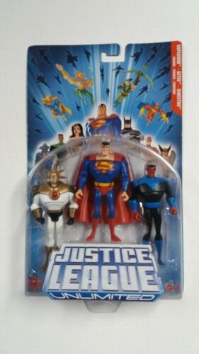 Justice League Unlimited - zestaw 3 figurek - szczegóły #9 zobacz opis - Zdjęcie 1 z 2
