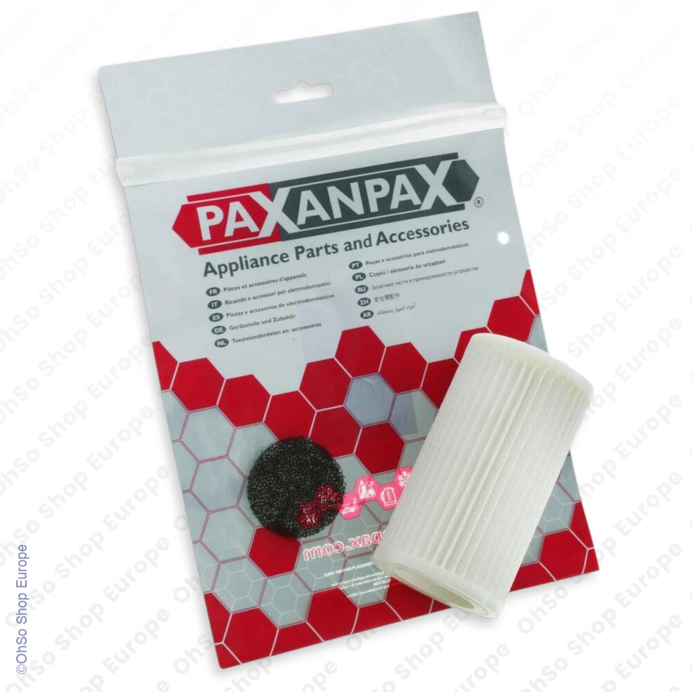 4 Filtri Pre-Motore Lavabili Per Aspirapolvere Vax Power 8 Serie U88 E U89 - Filtamagic