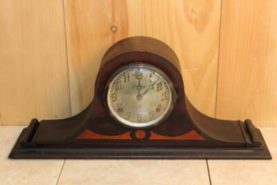 Antique Ingraham 8 Day Chiming Mantle Clock *Serviced & Running
