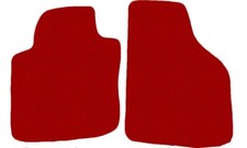 FRONT Fußmatten, Automatten für Seat Altea XL 2006-2015, Rot x14 Rand