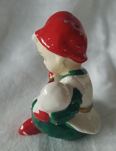 3 Vintage 1950's Lefton Santa's Elf Pixies Helpers Japan In Original Box - Picture 8 of 24