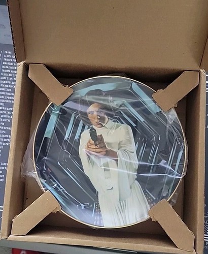 Star Wars Hamilton Collection - Princess Leia Collector Plate & COA - Bild 4 von 4