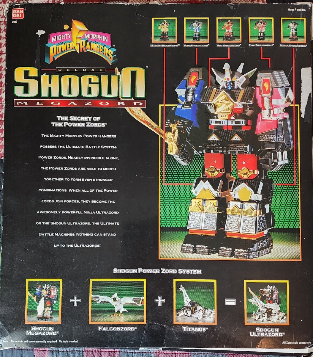 Mighty Morphin Power Rangers Deluxe Shogun Megazord- 1995 Original