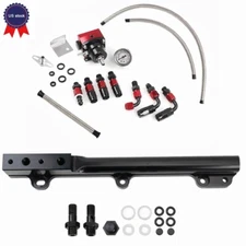 D Series Fuel Rail Manifold FPR Gauge Line Hose  SOHC D15 D16 D17