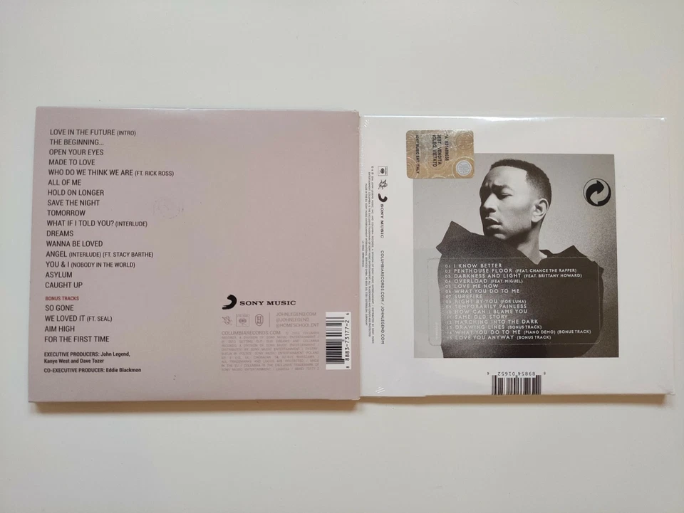 JOHN LEGEND - Discografia 5 CD Hip hop Rnb (producer KANYE WEST)  - Immagine 4 di 4