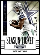 2014 Panini Contenders 35 Dez Bryant Dallas Cowboys Football Card