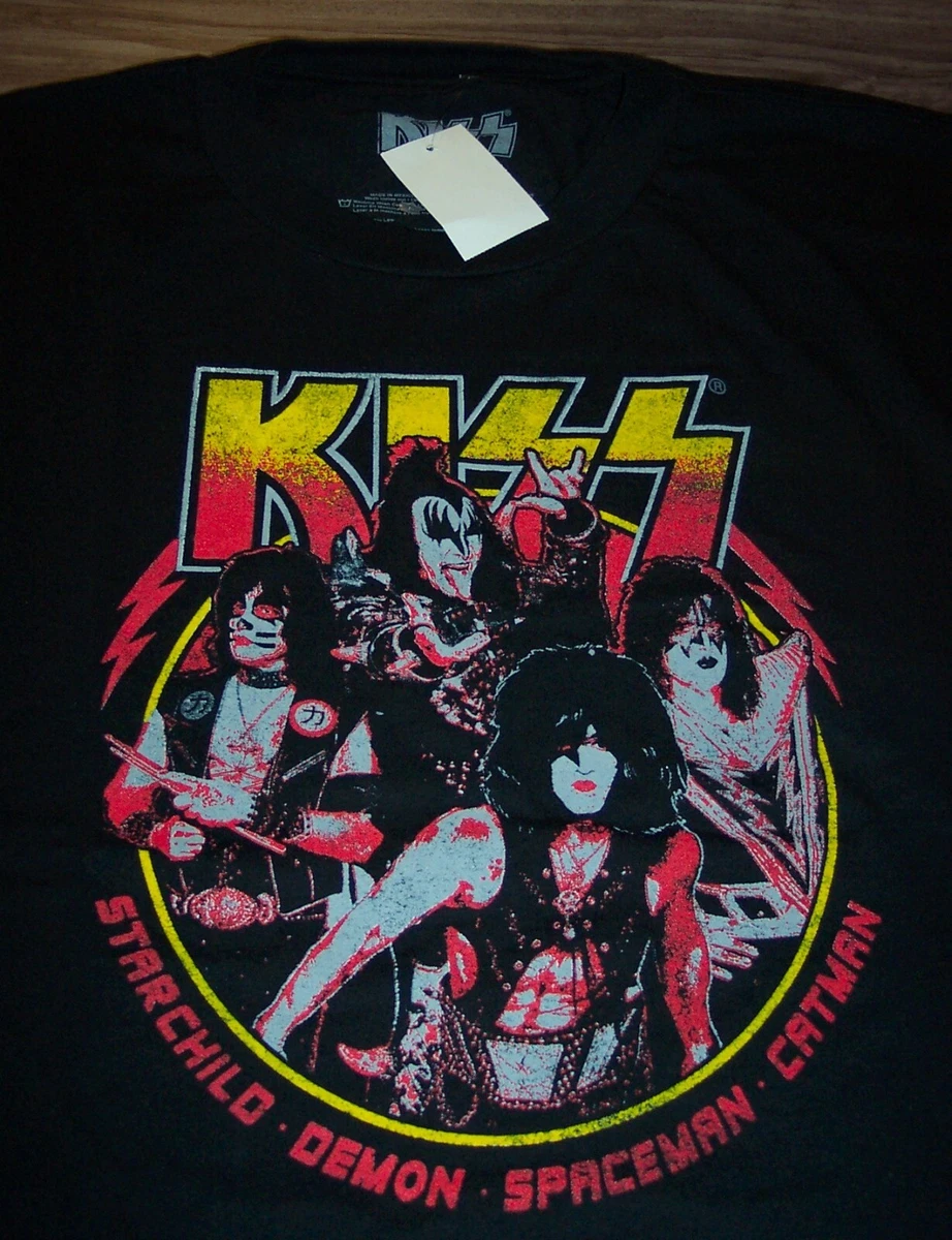 Lære tolerance Til Ni VINTAGE STYLE KISS BAND T-Shirt BIG &amp; TALL 4XL 4XB NEW w/ TAG | eBay