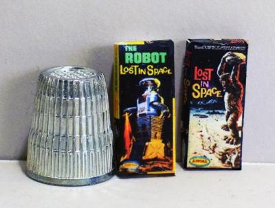 Dollhouse Miniature 1:12 Aurora Model Box Set - Lost In Space Robot and Cyclops