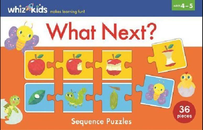 Whiz Kids Sequence Puzzle: What's Nex None Like New