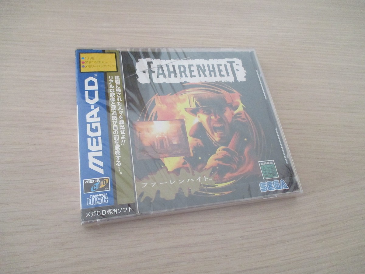 MEGA-CD FAHRENHEIT メガCD ファーレンハイト ファーレンハイト メガCD版