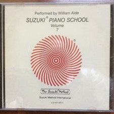 SUZUKI Piano School CD, Vol. 7, New in plastic wrap 0465 by William Aide