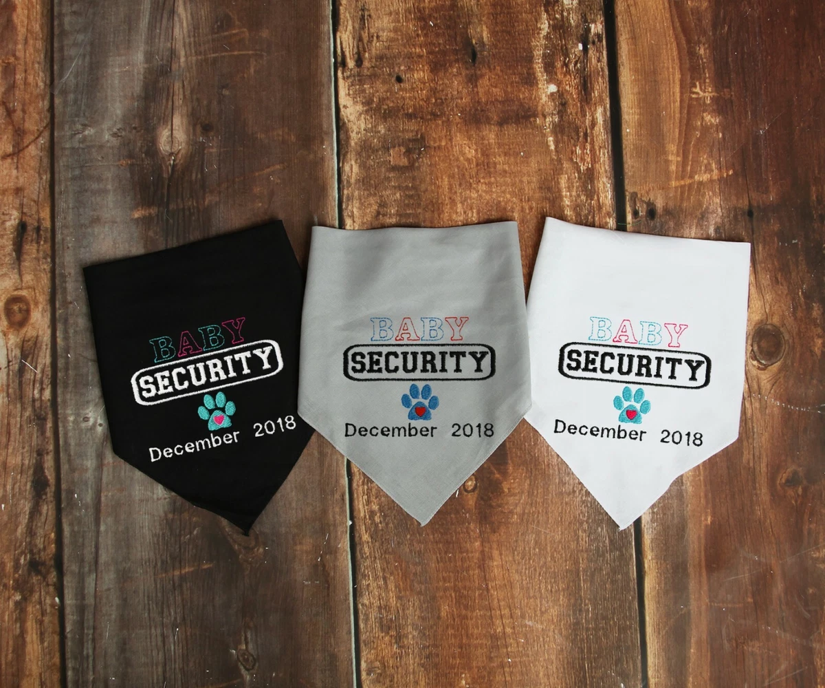 Security dog cheap bandana