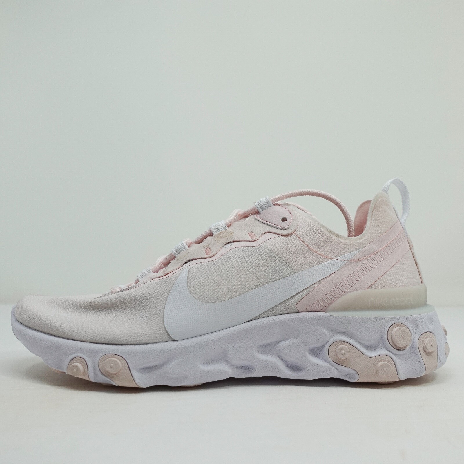 nike react 55 pale pink