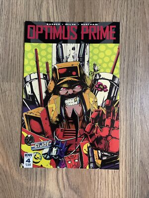 Optimus Prime Issue Four  (2016-2018 IDW Series)