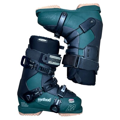 K2 Method Pro Women s Ski Boots Green/Black Size 7