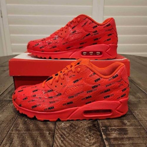 Nike Air Max 90 Premium - Bright Crimson