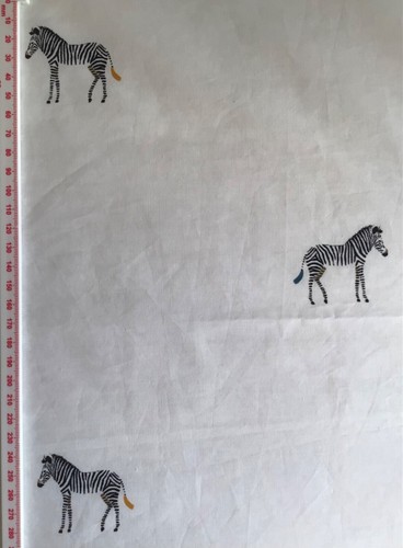 2 * FQ 50cm Square Bundle Sophie Allport ZSL Zebra / White & dot Lightweight new - Picture 6 of 11