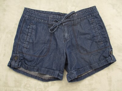 Old Navy Jean Bermuda Shorts Women's 6 Blue Medium Wash Cotton Blend | eBay