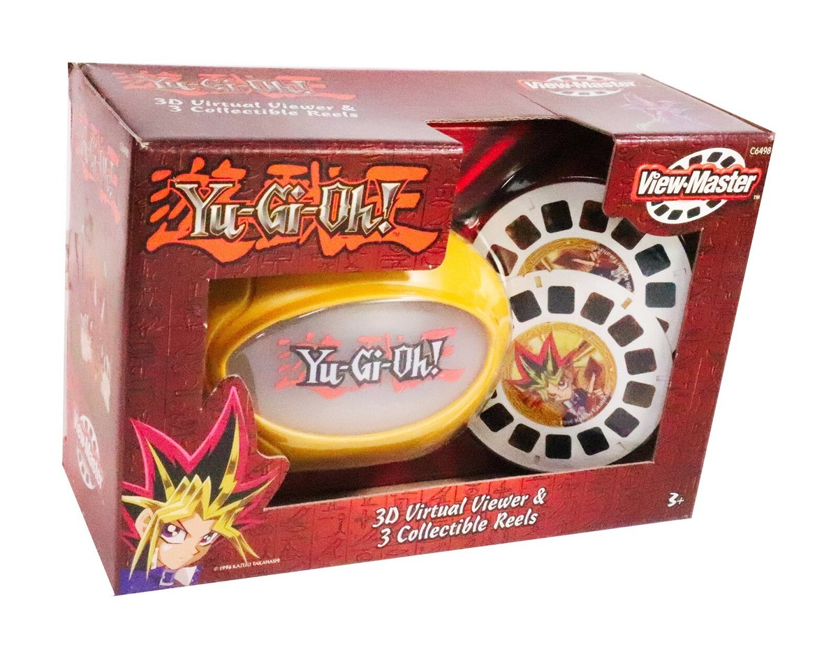 ViewMaster YU GI OH GIFT SET 3D VIRTUAL Viewer 3 Reels View-Master