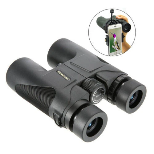 Visionking 10x42 Outdoor Hunting Travelling HD Binocular Binoculars Black /Green - Image 2 of 4