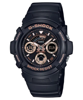 新品　CASIO G-SHOCK ALVARK TOKYO 2017-18 Casio G-SHOCK AW-591GBX-1A4 Mens Black Analog Digital COMBI