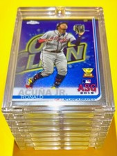 Ronald Acuna HOT TOPPS CHROME ALL STAR ROOKIE CUP HOT INVESTMENT CARD - MINT!. rookie card picture