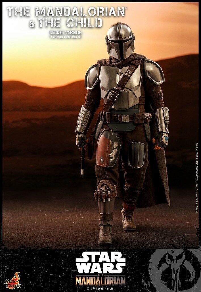 In Stock Hot Toys TMS015 The Mandalorian and The Child Deluxe
