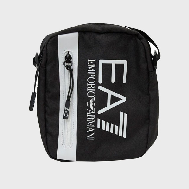 emporio armani ea7 train logo small pouch bag