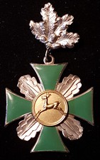 Sch&uuml;tzenstern;  Sch&uuml;tzenfest 1970, 835 Silber, emailliert, Rehbock;