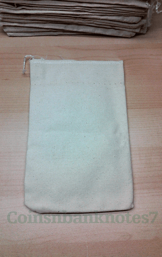 2020 US Mint Empty Canvas Bag of $25 Quarter / Bag only, No Coins! - Picture 2 of 2