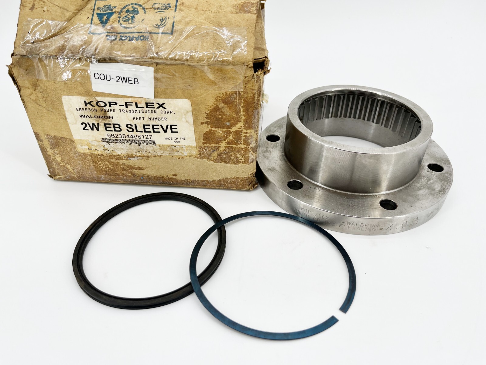 New KopFlex 2W EB SLEEVE Gear Coupling Standard Sleeve Size 2 Waldron