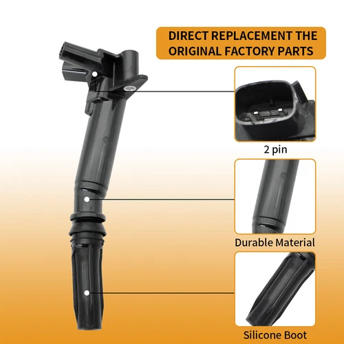 8PC Ignition Coil Spark Plug For 2010-17 Ford F150 F250 F-350 6.2L UF631 UF639* - Picture 2 of 9