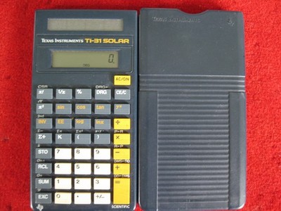 TEXAS INSTRUMENTS Ti-31 solar Taschenrechner