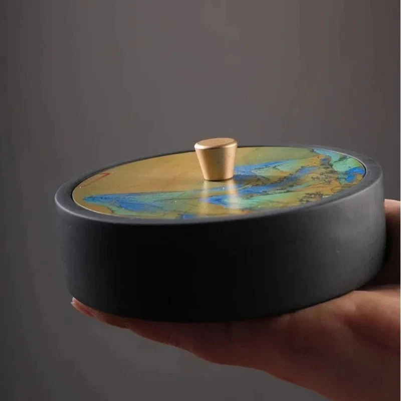 Pisapapeles tinta caligrafía china piedra natural tinta retro pozo tinta tinta Foto 4 de 4