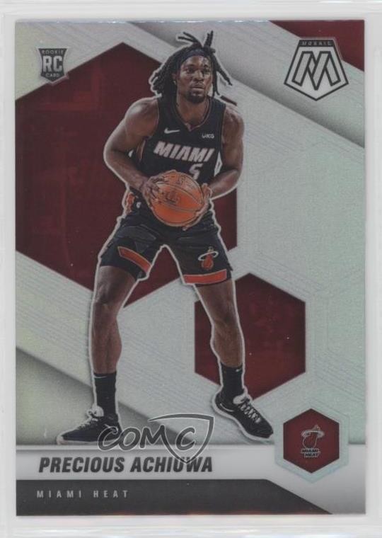 2020-21 Panini Mosaic Rookie Silver Prizm Precious Achiuwa #215 Rookie RC 0ms5